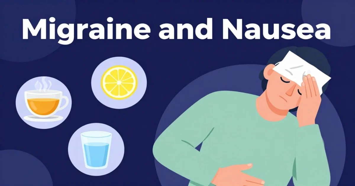 Migraine and Nausea: Why They Go Hand in Hand and How to Cope