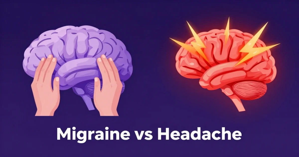 Migraine vs Tension Headache: How to Tell the Difference