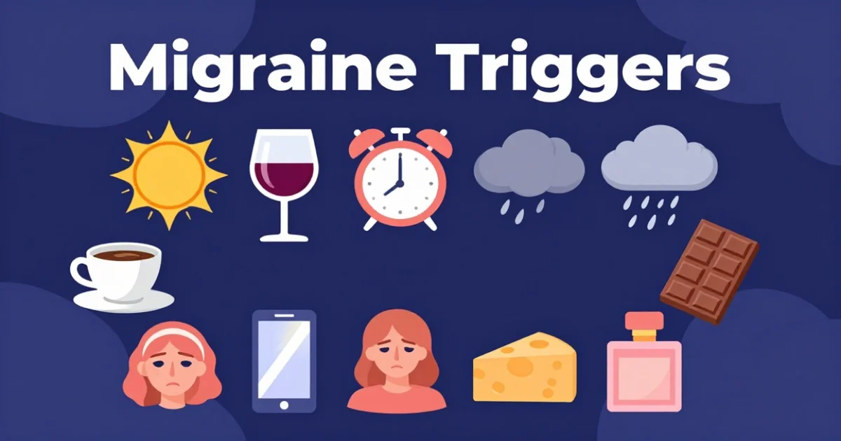 10 Common Migraine Triggers and How to Track Yours